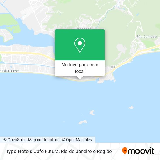 Typo Hotels Cafe Futura mapa