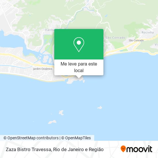 Zaza Bistro Travessa mapa