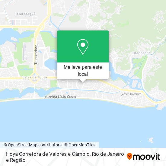 Hoya Corretora de Valores e Câmbio mapa