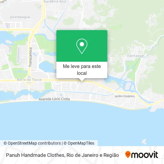 Panuh Handmade Clothes mapa