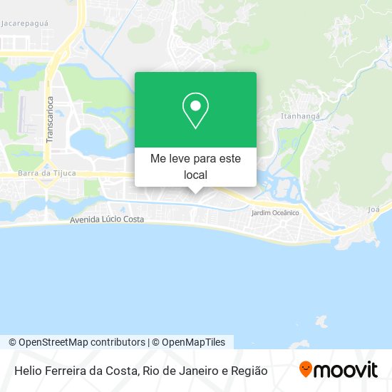 Helio Ferreira da Costa mapa