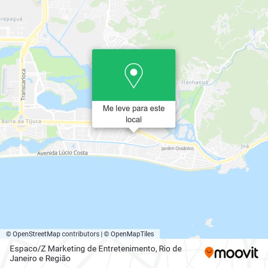 Espaco / Z Marketing de Entretenimento mapa