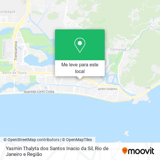 Yasmin Thalyta dos Santos Inacio da Sil mapa