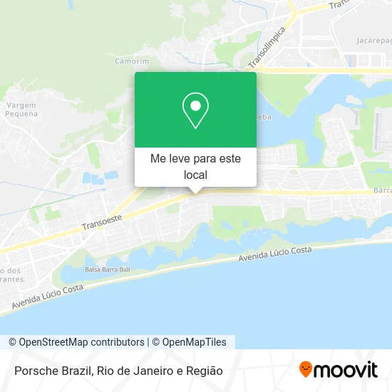 Porsche Brazil mapa