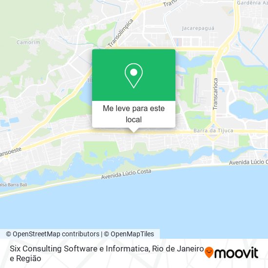 Six Consulting Software e Informatica mapa