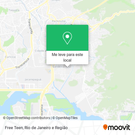 Free Teen mapa