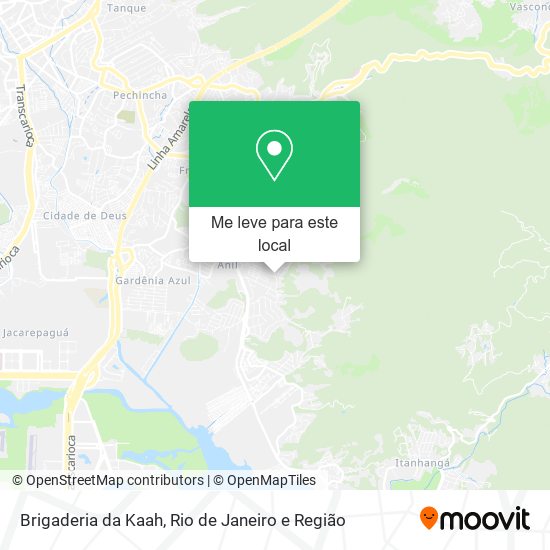 Brigaderia da Kaah mapa
