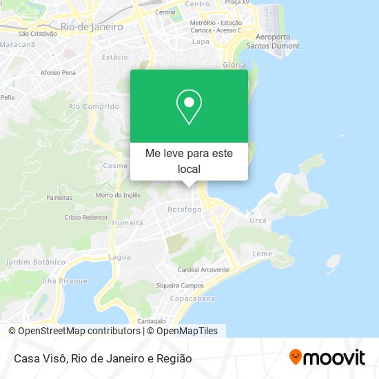 Casa Visô mapa