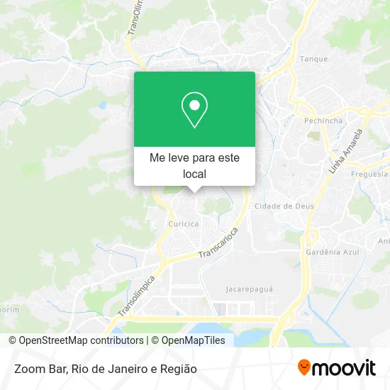 Zoom Bar mapa