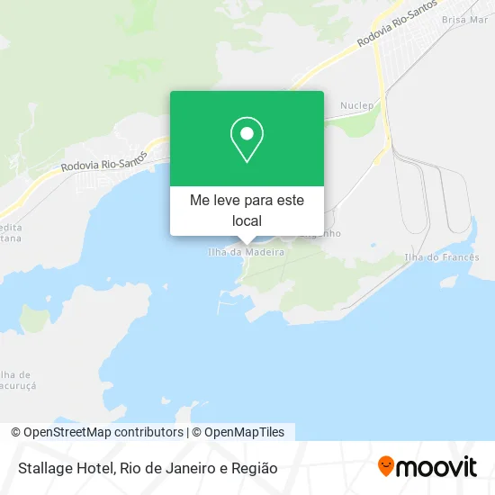 Stallage Hotel mapa