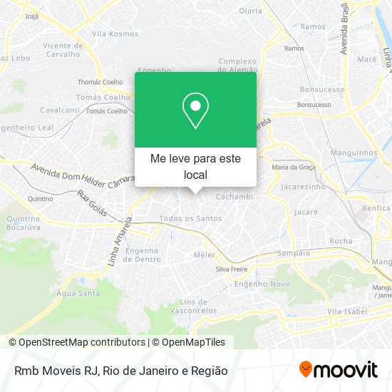 Rmb Moveis RJ mapa