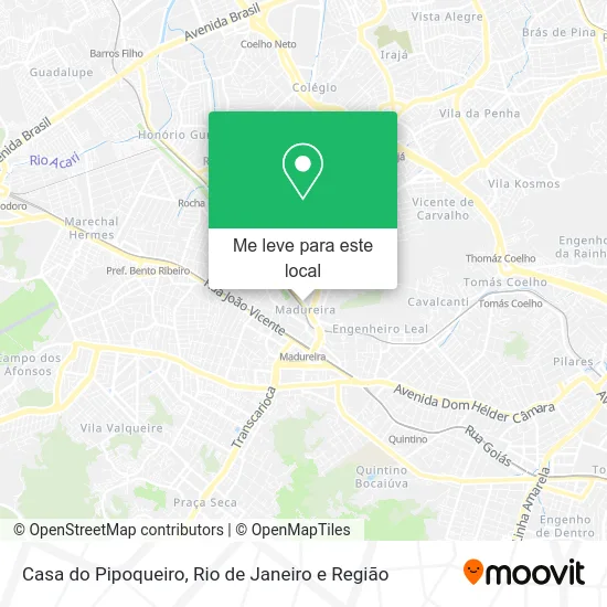 Casa do Pipoqueiro mapa
