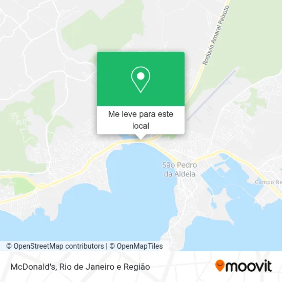 McDonald's mapa