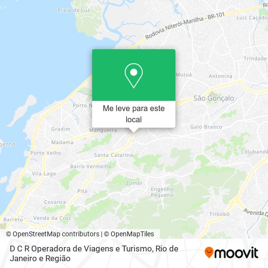 D C R Operadora de Viagens e Turismo mapa