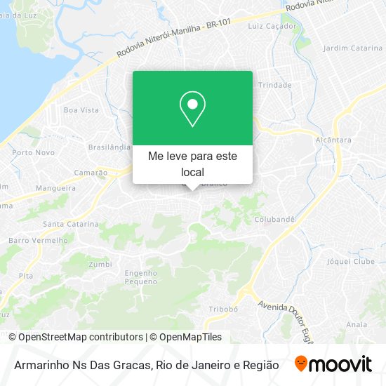 Armarinho Ns Das Gracas mapa