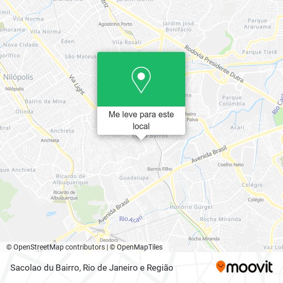 Sacolao du Bairro mapa