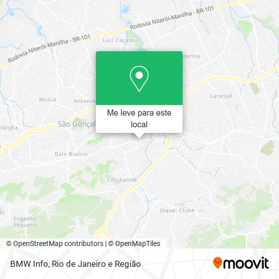 BMW Info mapa