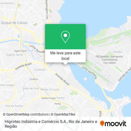 Higrotec Indústria e Comércio S.A. mapa