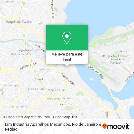 Iam Industria Aparelhos Mecanicos mapa