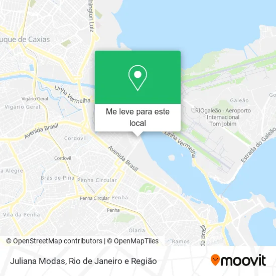 Juliana Modas mapa