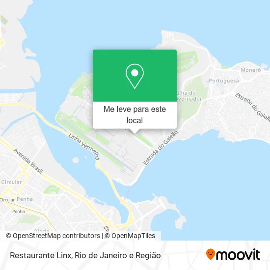 Restaurante Linx mapa