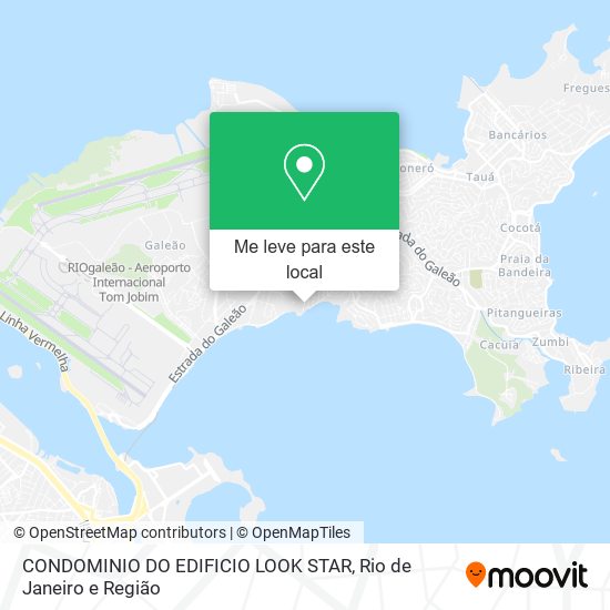 CONDOMINIO DO EDIFICIO LOOK STAR mapa