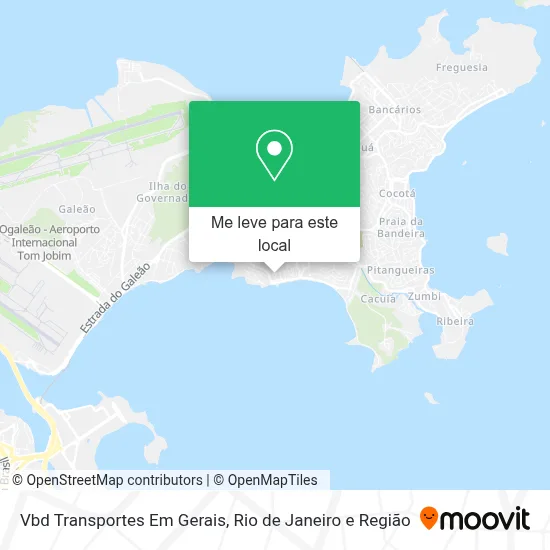 Vbd Transportes Em Gerais mapa