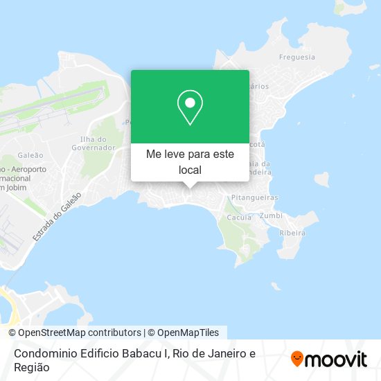 Condominio Edificio Babacu I mapa