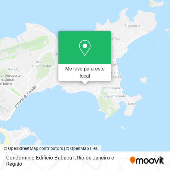Condominio Edificio Babacu I mapa