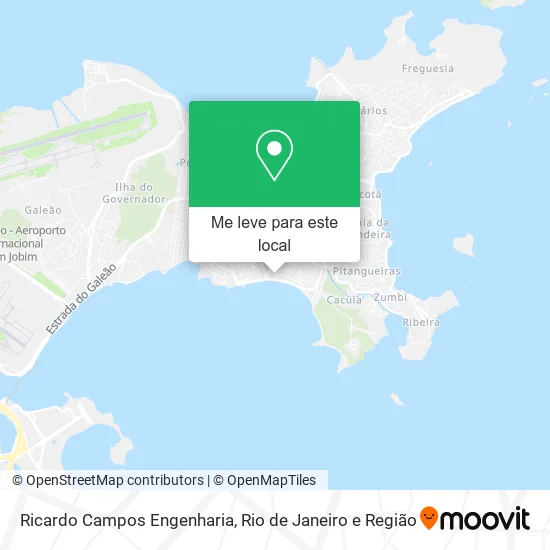 Ricardo Campos Engenharia mapa