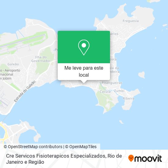 Cre Servicos Fisioterapicos Especializados mapa