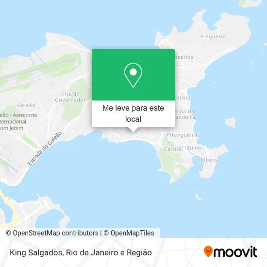 King Salgados mapa