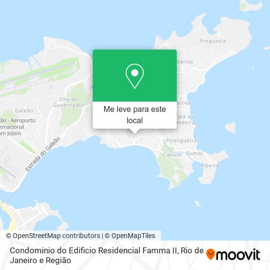 Condominio do Edificio Residencial Famma II mapa