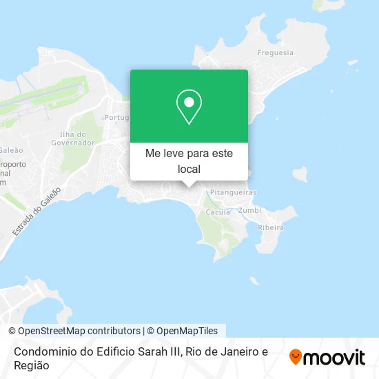 Condominio do Edificio Sarah III mapa