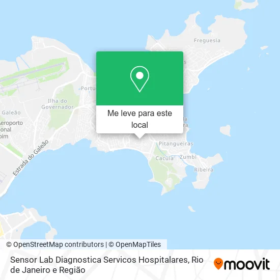 Sensor Lab Diagnostica Servicos Hospitalares mapa
