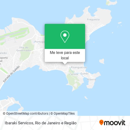 Ibaraki Servicos mapa