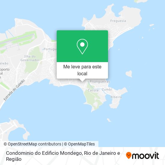 Condominio do Edificio Mondego mapa