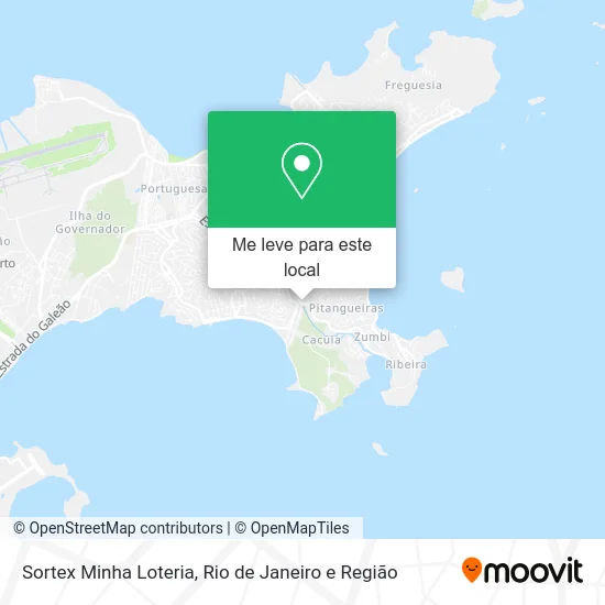 Sortex Minha Loteria mapa