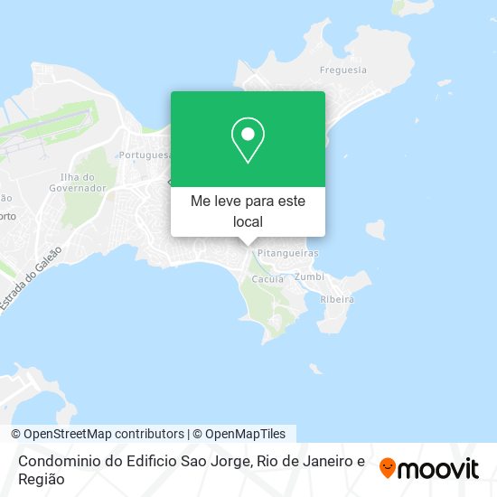 Condominio do Edificio Sao Jorge mapa