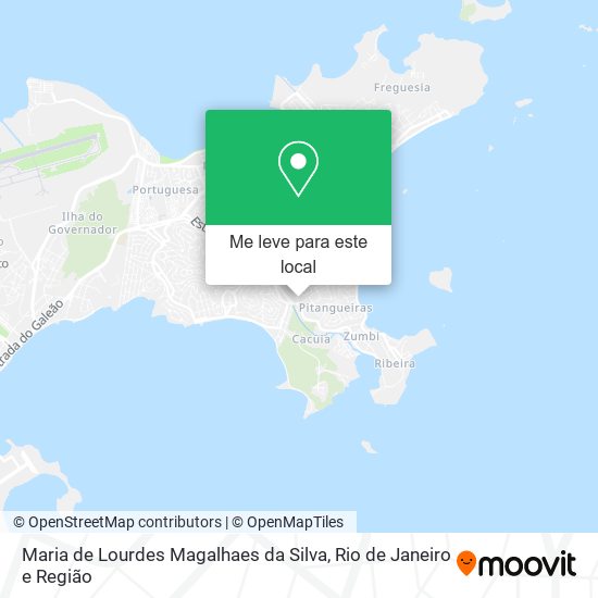 Maria de Lourdes Magalhaes da Silva mapa