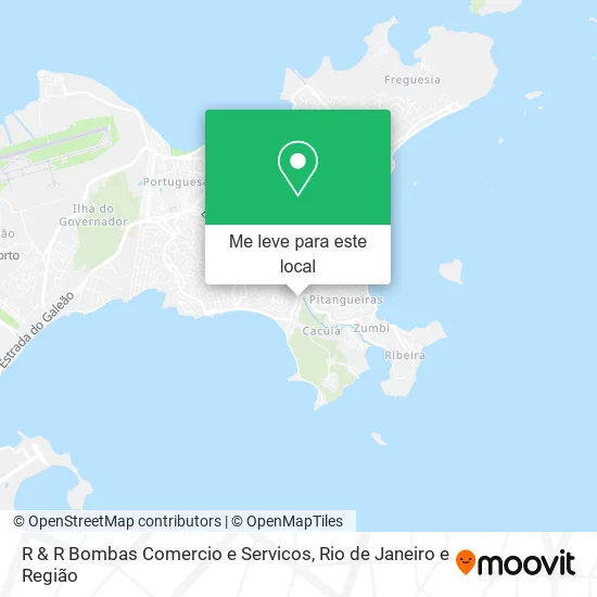 R & R Bombas Comercio e Servicos mapa