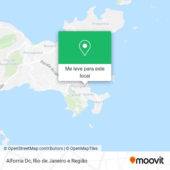 Alforria Dc mapa