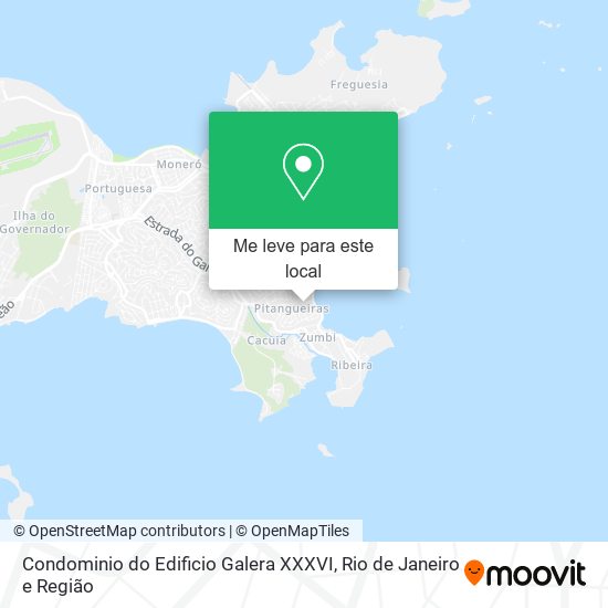 Condominio do Edificio Galera XXXVI mapa