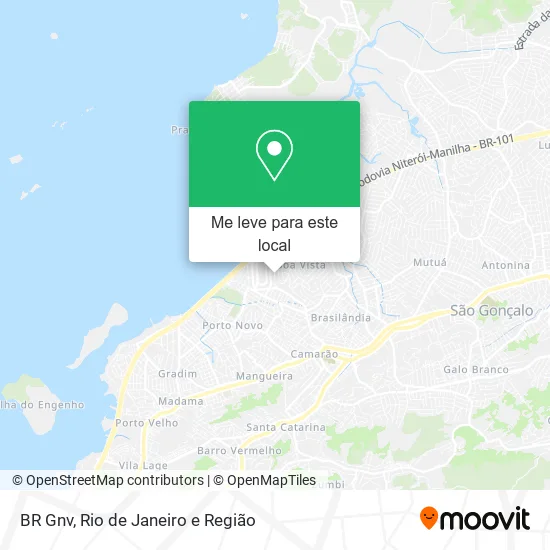 BR Gnv mapa