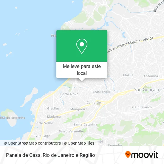 Panela de Casa mapa