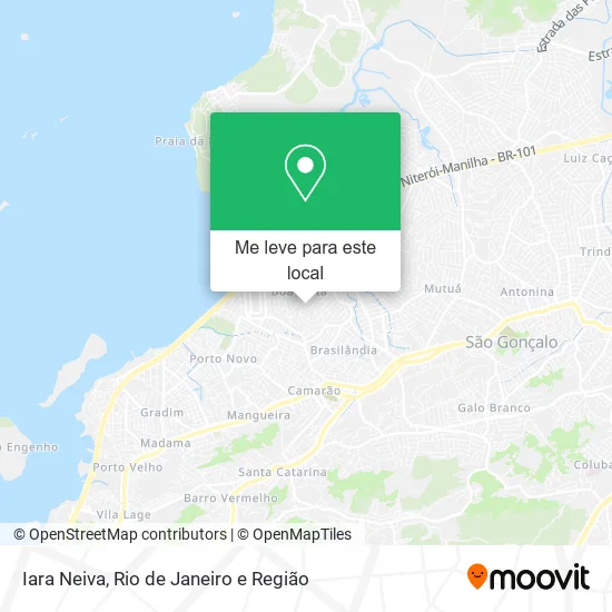 Iara Neiva mapa