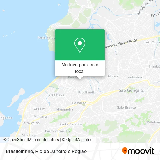 Brasileirinho mapa