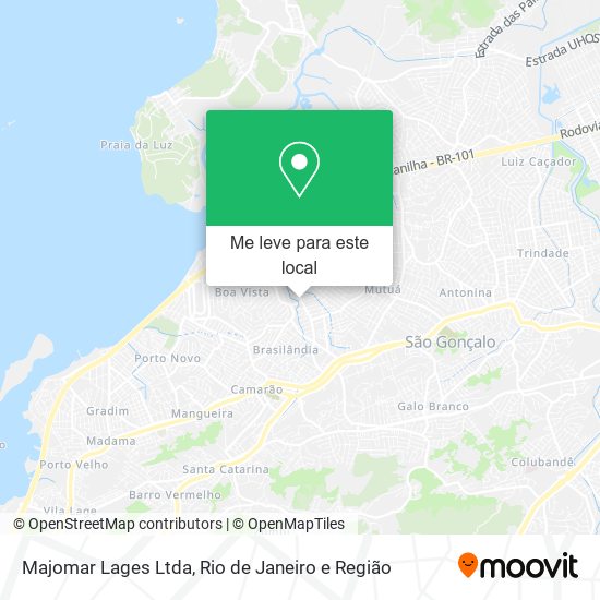Majomar Lages Ltda mapa