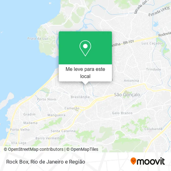 Rock Box mapa