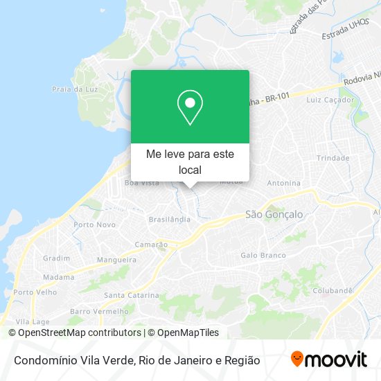Condomínio Vila Verde mapa